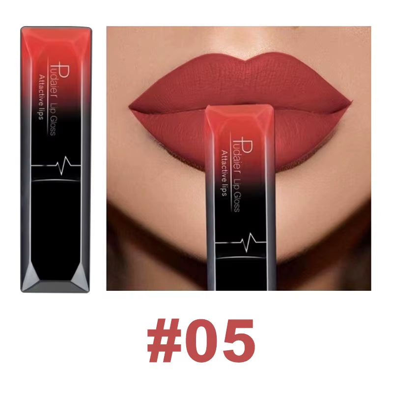21 Color Lip Gloss Waterproof Matte Liquid Lipstick Moisturizing Lip Gloss Lip Makeup Beauty Cosmetics